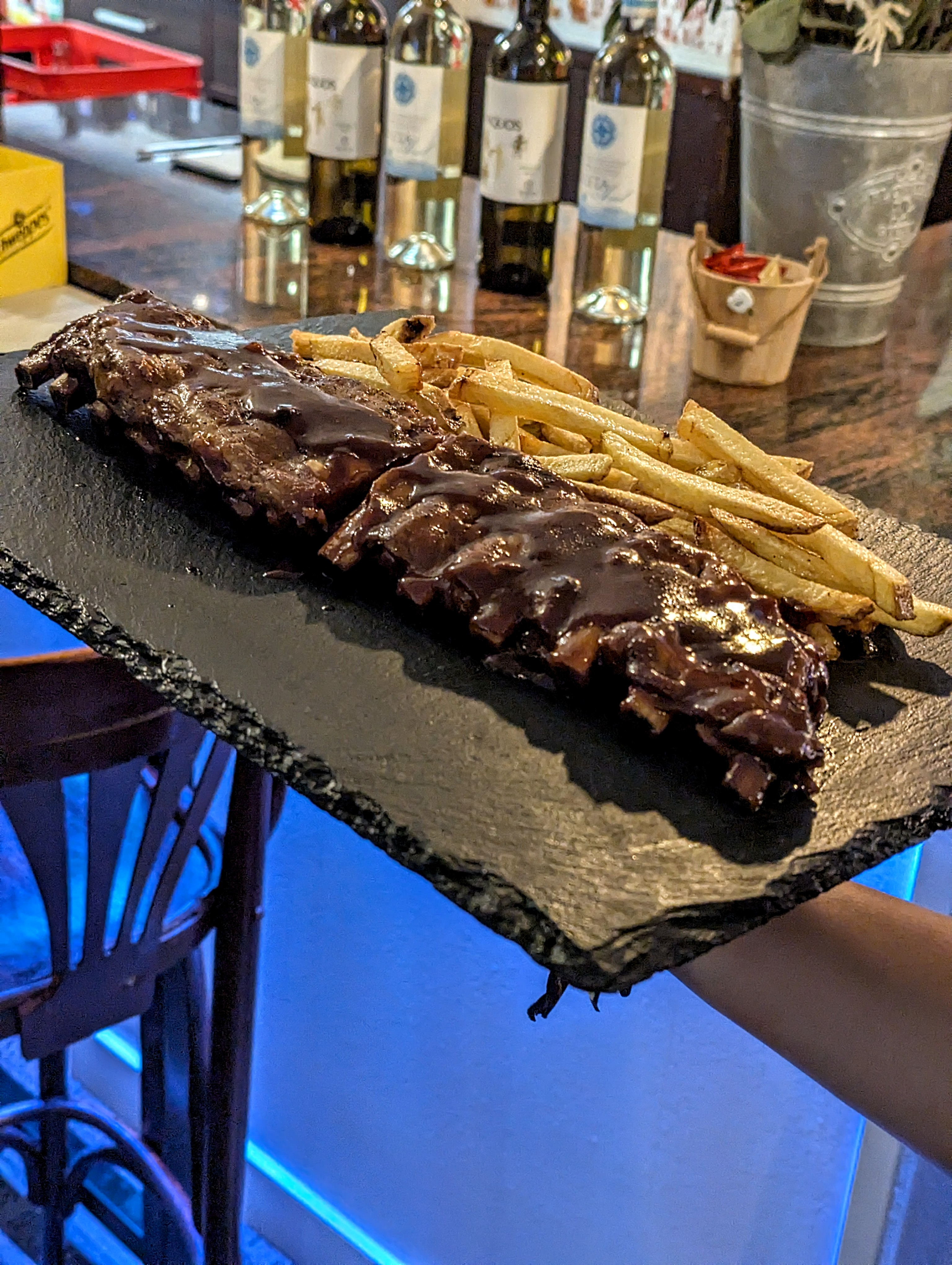 Costillar de cerdo BBQ